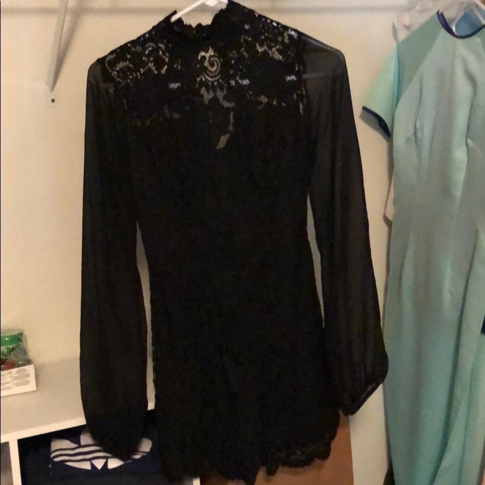 Bebe Rosa Lace Romper